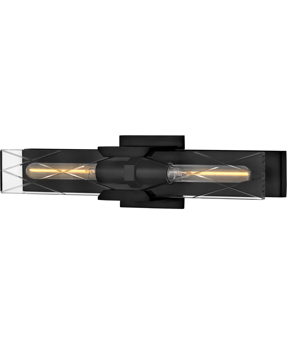 Monte 2-Light Large Two Light Sconce in Black Oxide - Image 5