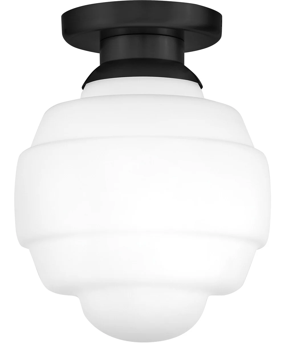 Penny 1-Light Small Flush Mount in Black - Image 2