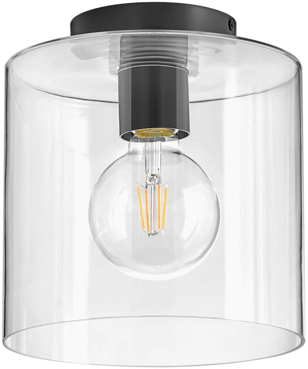 Pippa 1-Light Extra Small Flush Mount in Black - Image 2