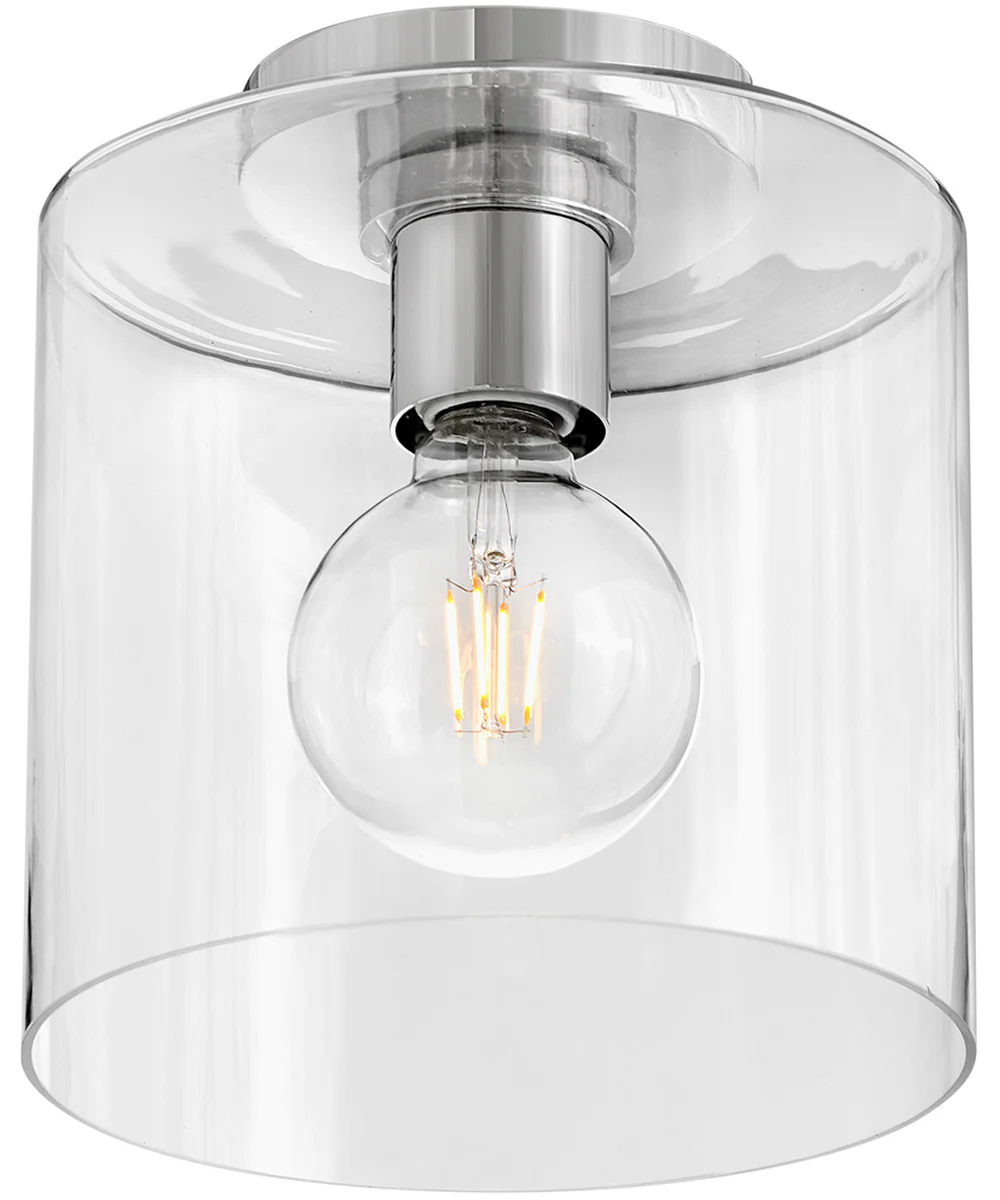 Pippa 1-Light Extra Small Flush Mount in Polished Nickel - Image 5