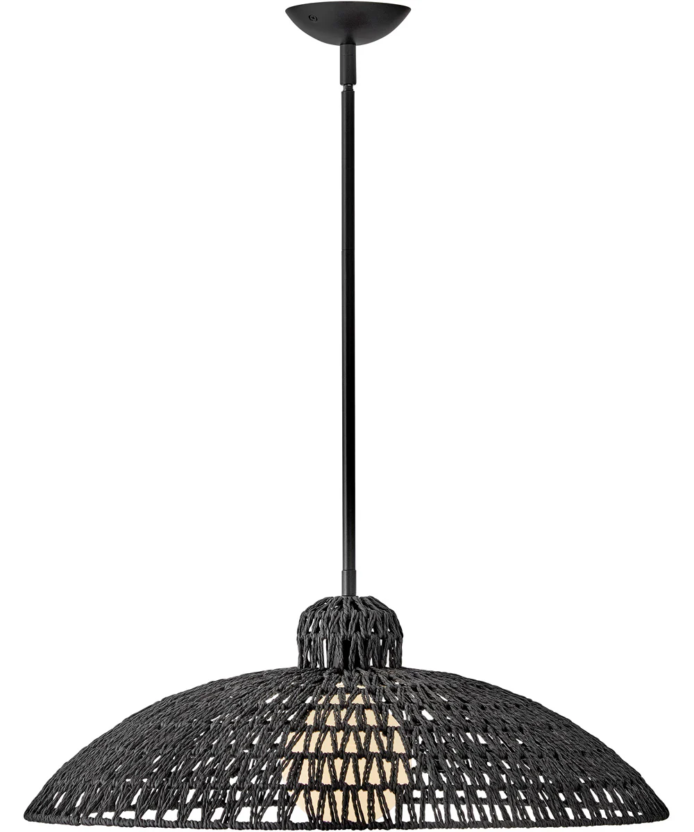 Pismo 1-Light Large Pendant in Black - Image 3