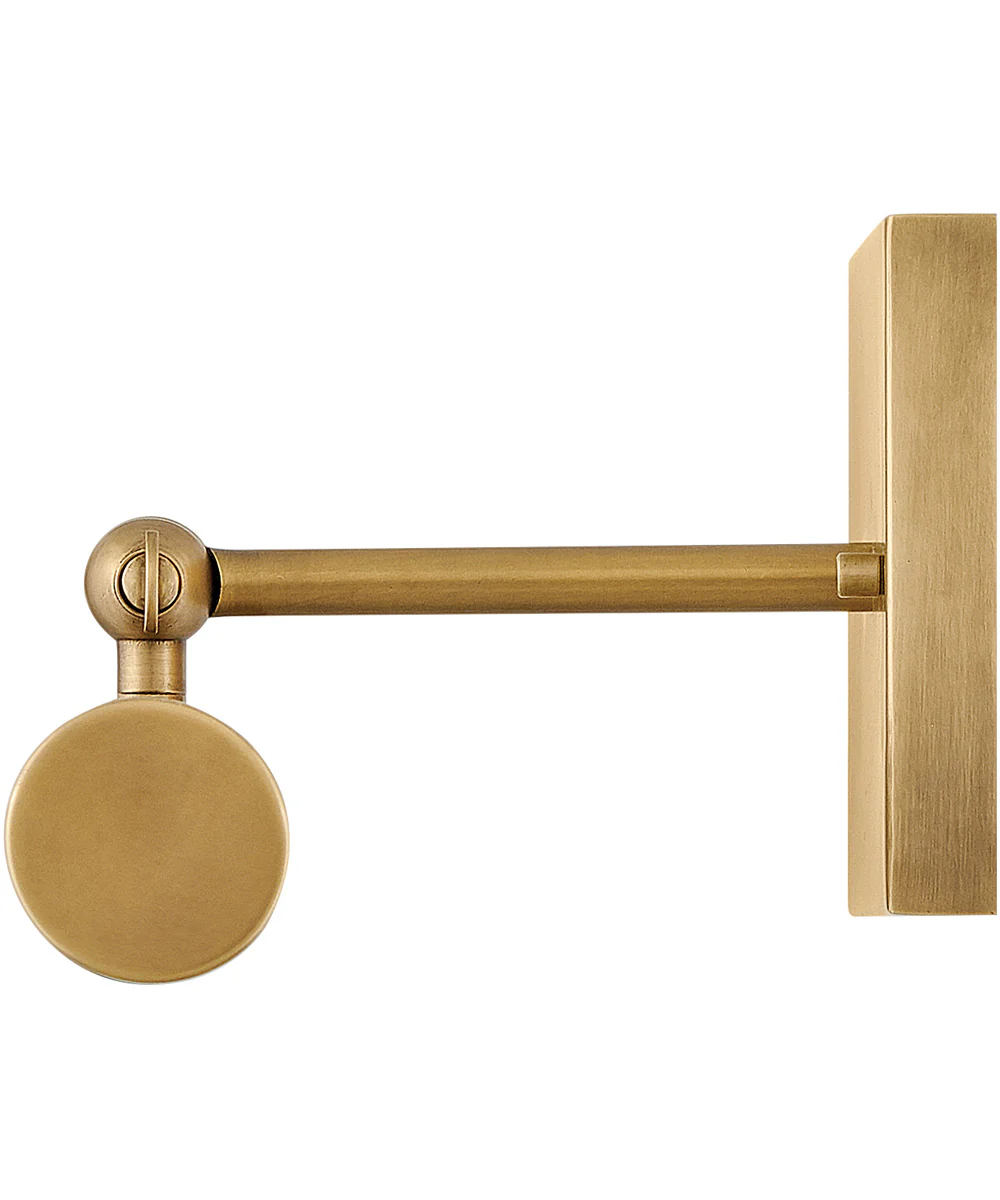 Regis LED-Light Medium Adjustable LED Accent Light in Heritage Brass - Image 6