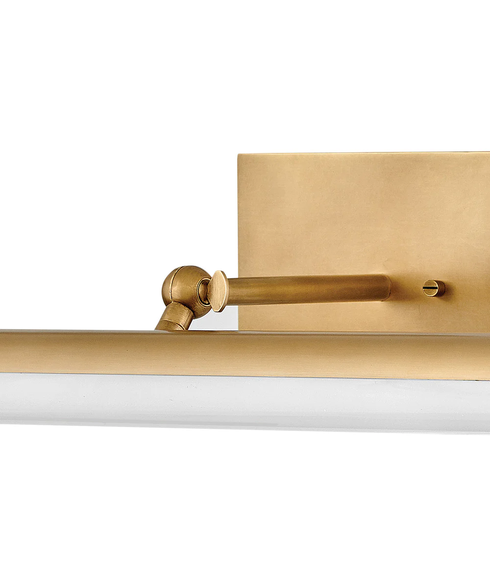 Regis LED-Light Medium Adjustable LED Accent Light in Heritage Brass - Image 7