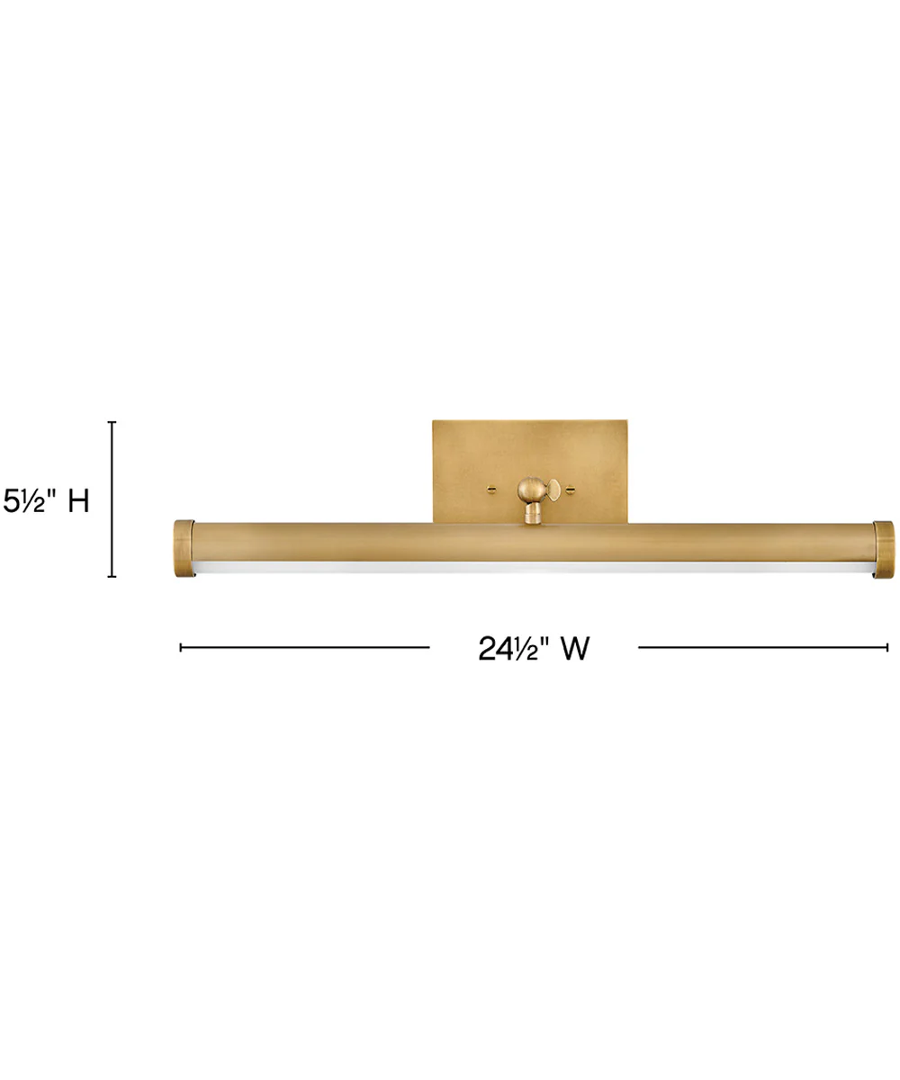 Regis LED-Light Medium Adjustable LED Accent Light in Heritage Brass - Image 8