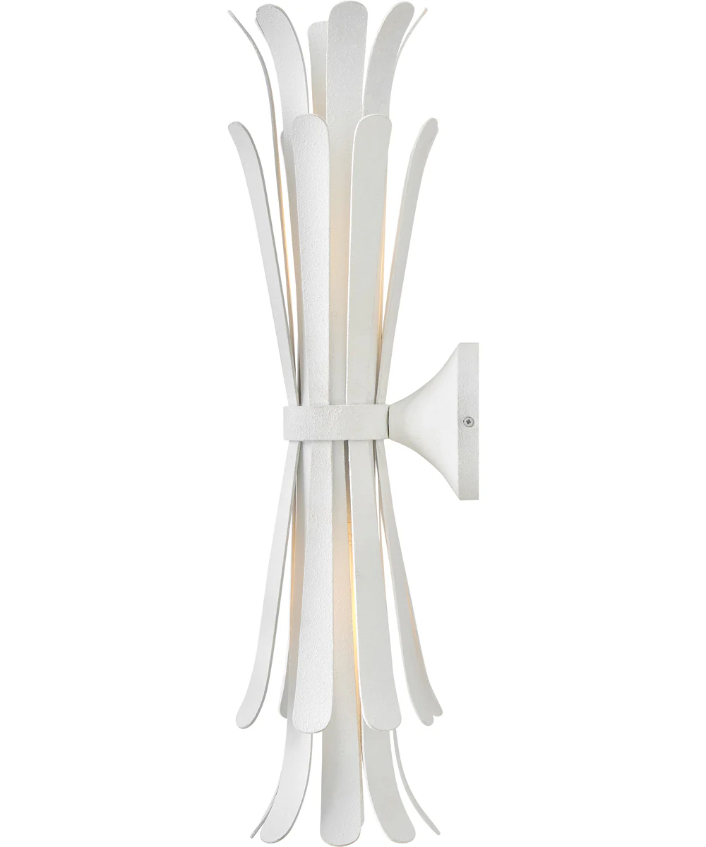 Reina 2-Light Large Two Light Sconce in Textured Plaster - Image 4