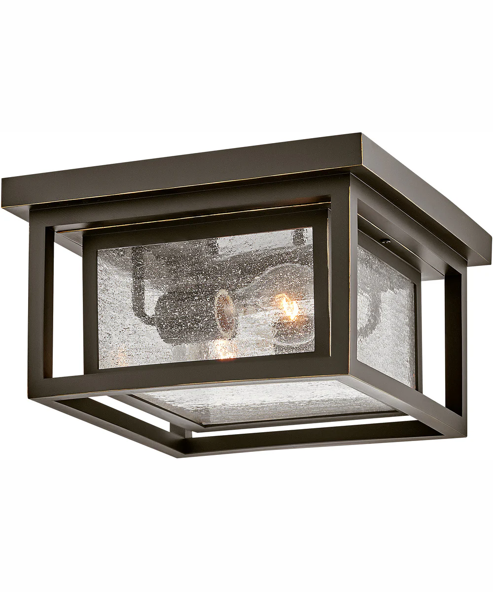 Republic Coastal Elements  2-Light Medium Flush Mount in Oil Rubbed Bronze