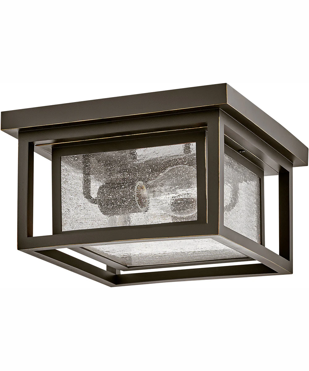 Republic Coastal Elements  2-Light Medium Flush Mount in Oil Rubbed Bronze - Image 2