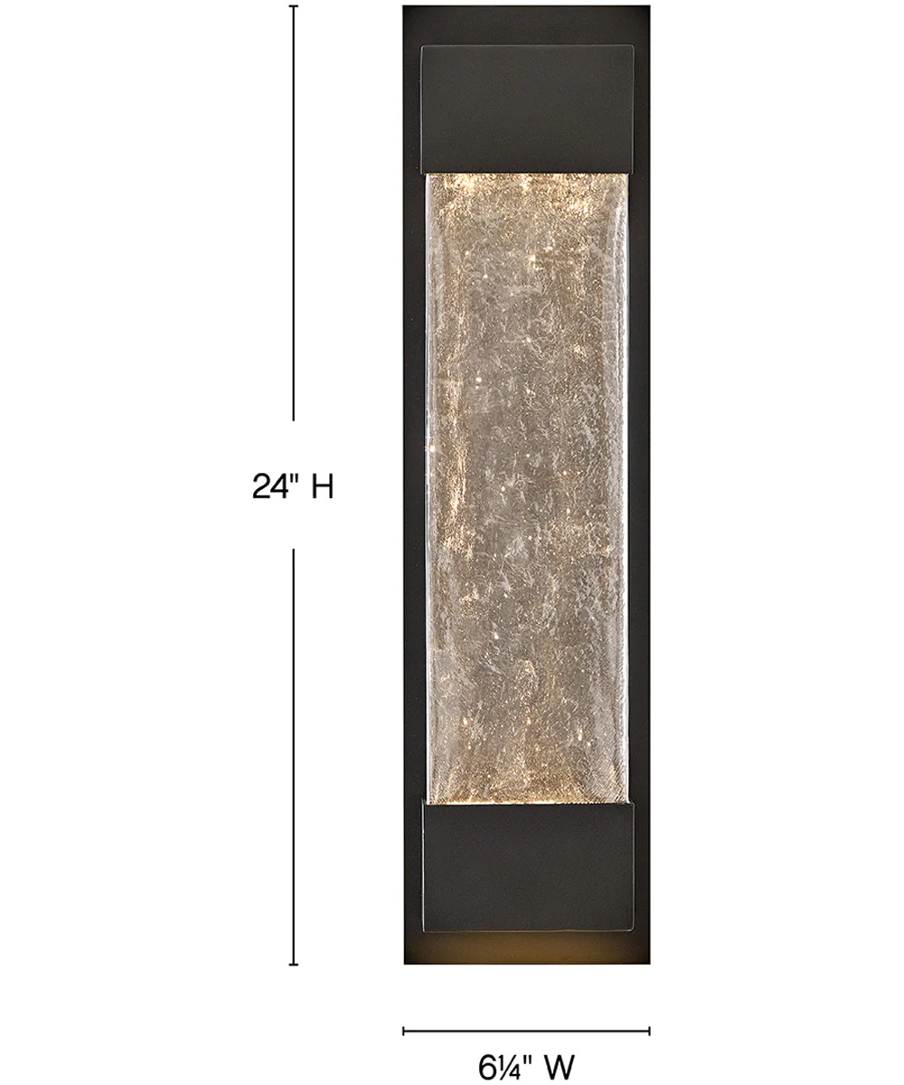 Rune LED-Light Large Wall Mount Lantern in Black - Image 7