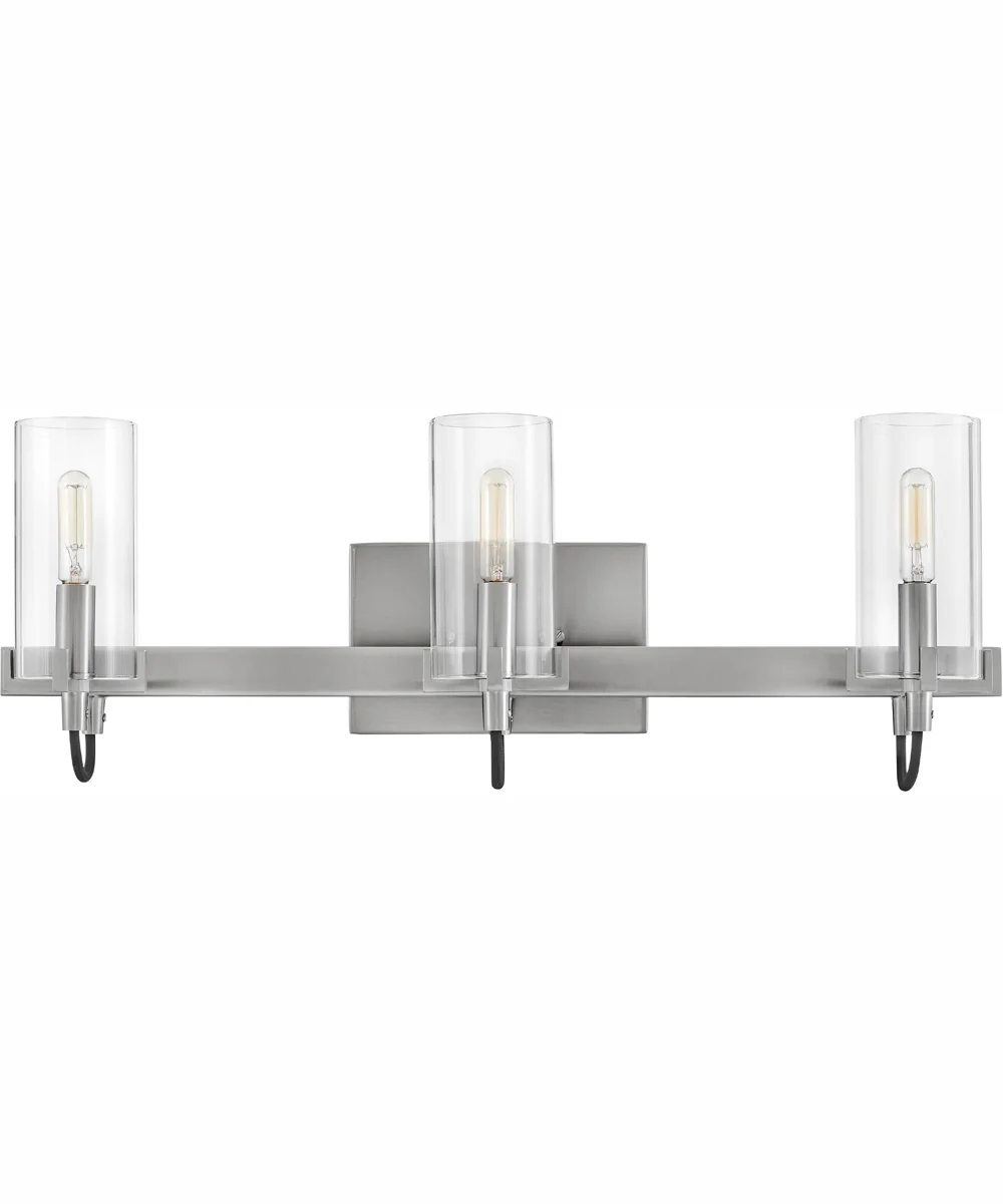 Ryden 3-Light Three Light Vanity in Brushed Nickel - Image 2