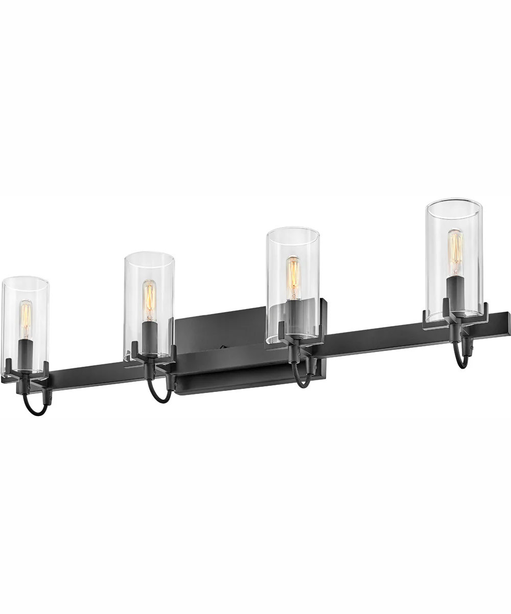 Ryden 4-Light Four Light Vanity in Black - Image 5