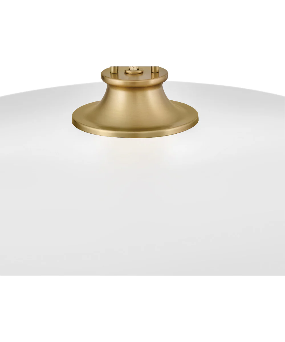 Sadie 1-Light Large Dome Pendant in Lacquered Brass - Image 4