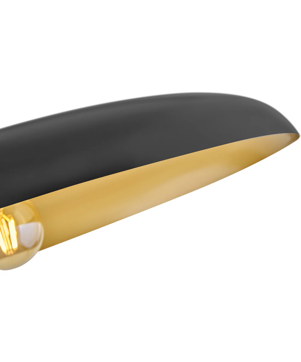 Sadie 1-Light Medium Dome Chandelier in Lacquered Brass - Image 5