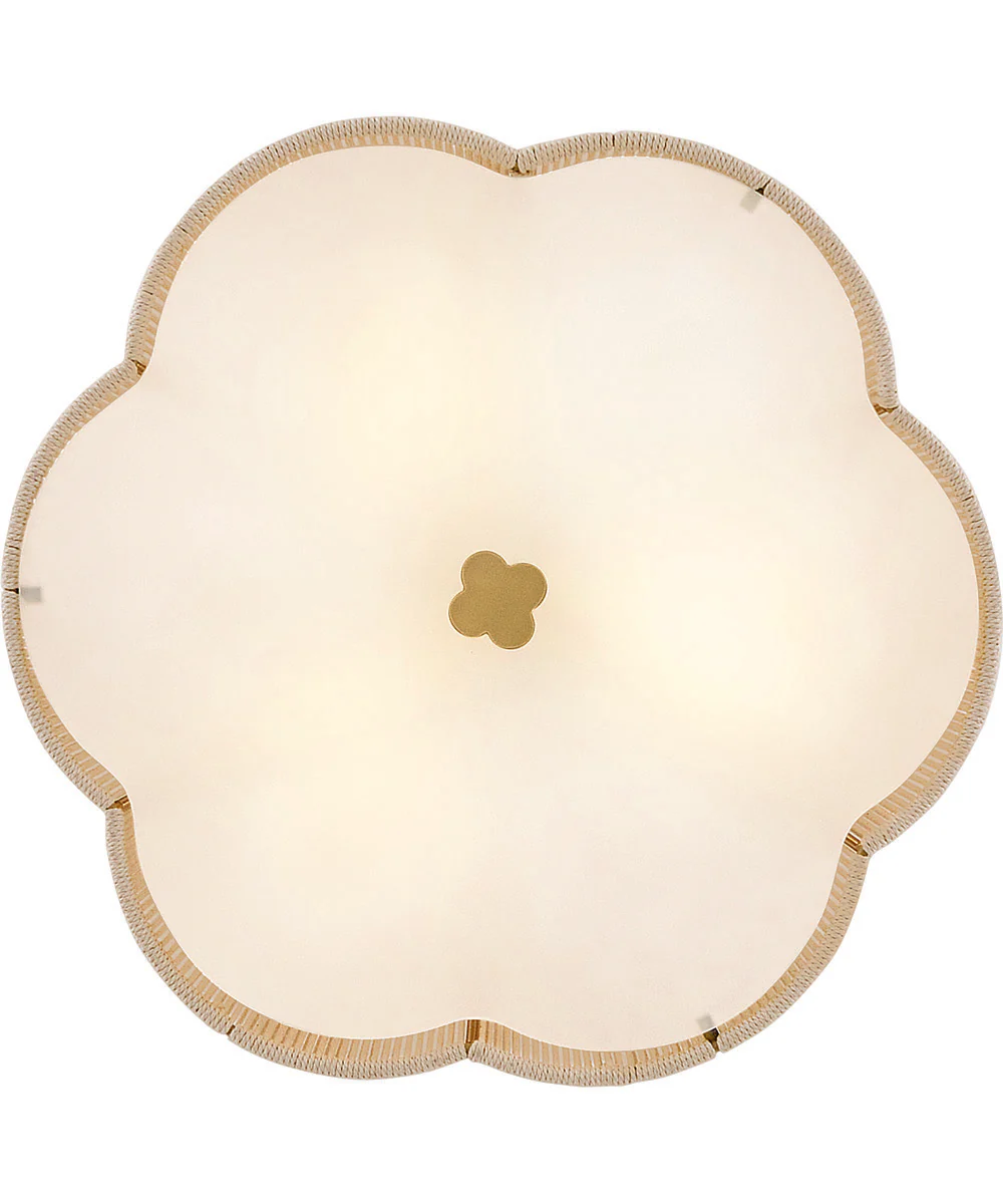 Sasha 3-Light Medium Pendant in Lacquered Brass - Image 4