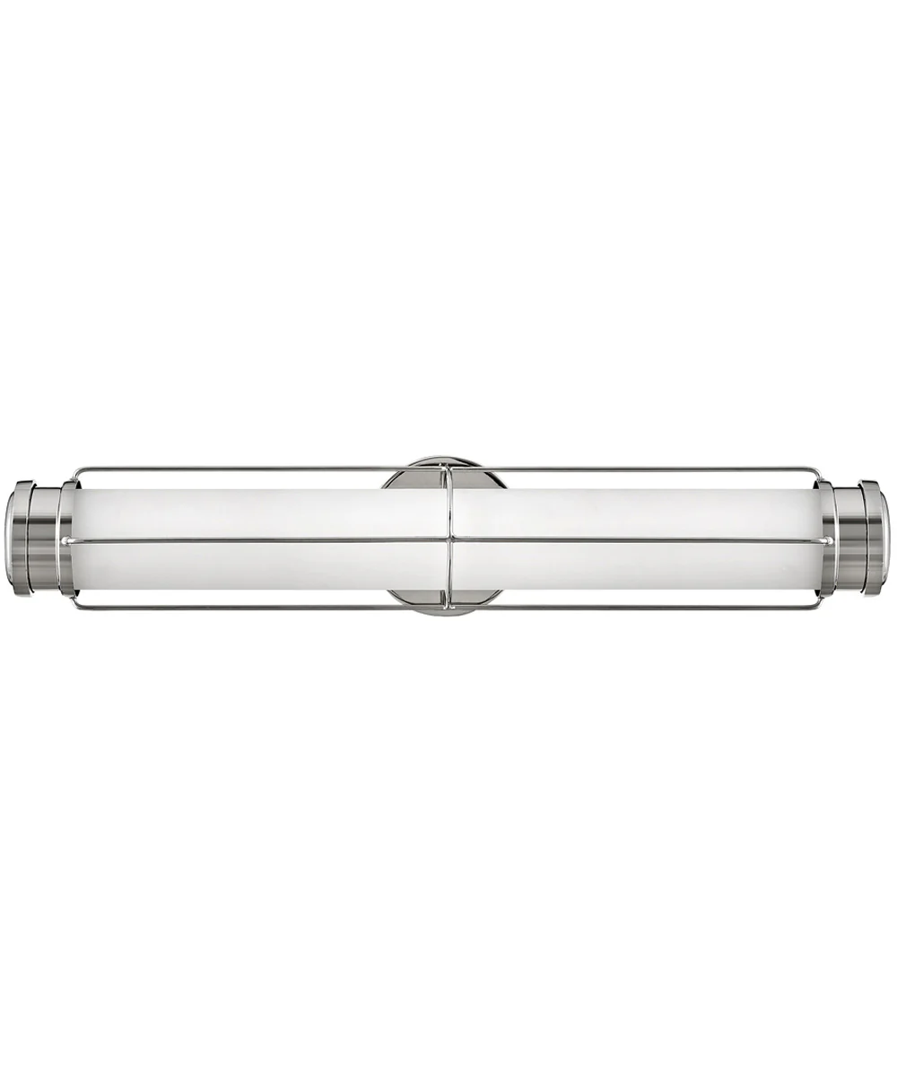 Saylor LED-Light Medium LED Sconce in Polished Nickel