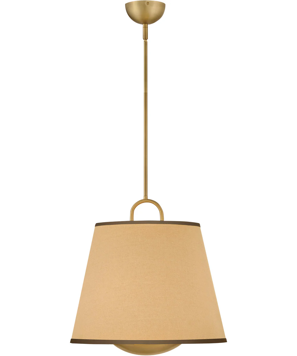 Sonia 3-Light Large Pendant in Lacquered Brass - Image 2
