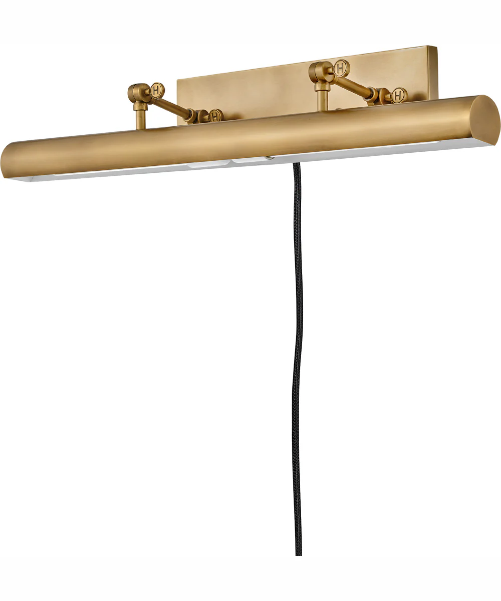 Stokes 2-Light Large Accent Light in Heritage Brass - Image 2