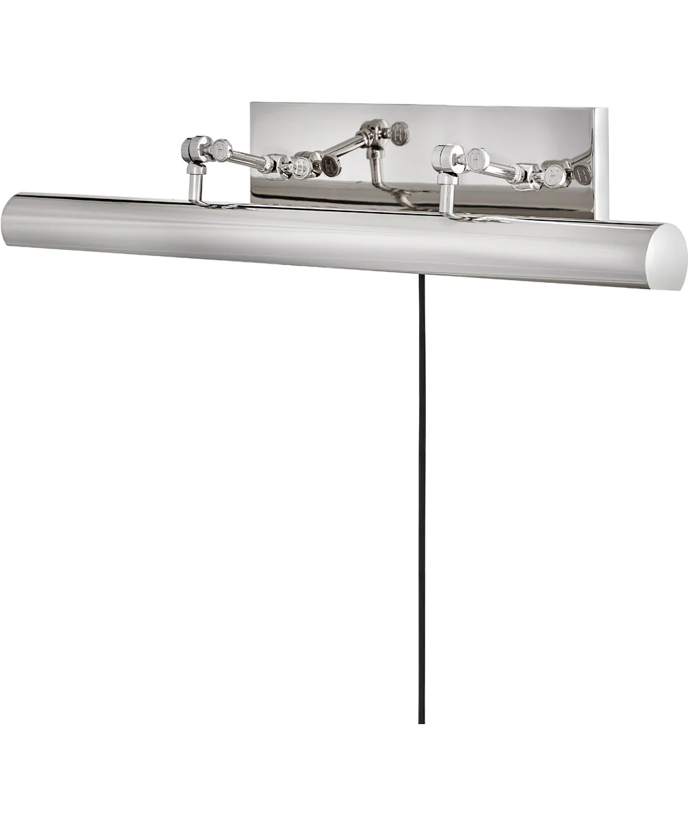 Stokes 2-Light Large Adjustable Accent Light in Polished Nickel - Image 4