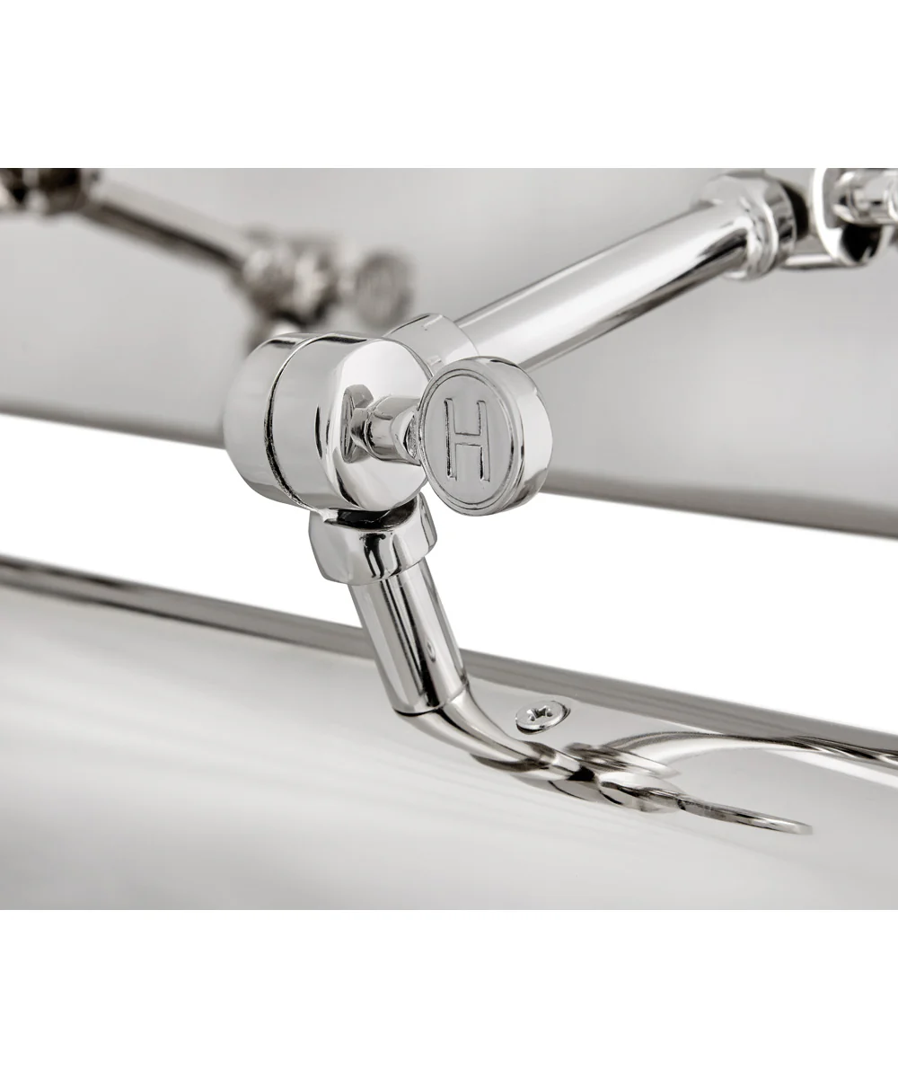 Stokes 2-Light Large Adjustable Accent Light in Polished Nickel - Image 8
