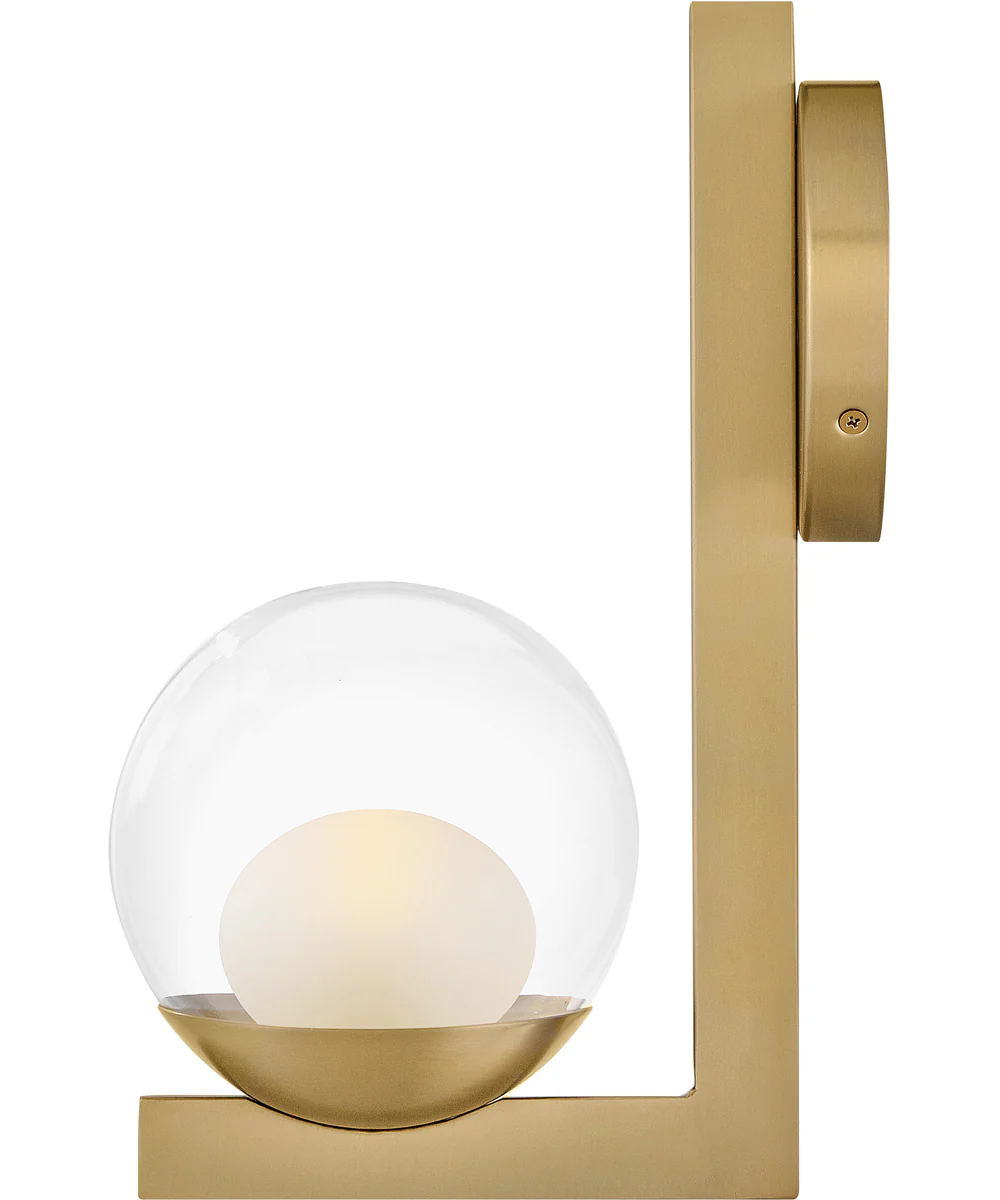 Sunni 1-Light Medium Single Light Sconce in Lacquered Brass - Image 5