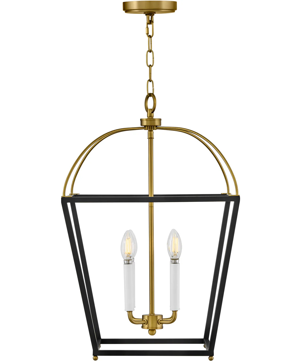 Tate 4-Light Large Pendant in Black - Image 4