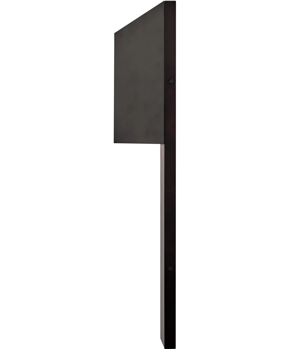 Treva 1-Light Large Wall Mount Lantern in Dark Oxidized Brass - Image 5
