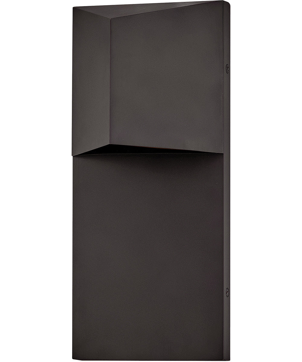 Treva 1-Light Small Wall Mount Lantern in Dark Oxidized Brass - Image 2