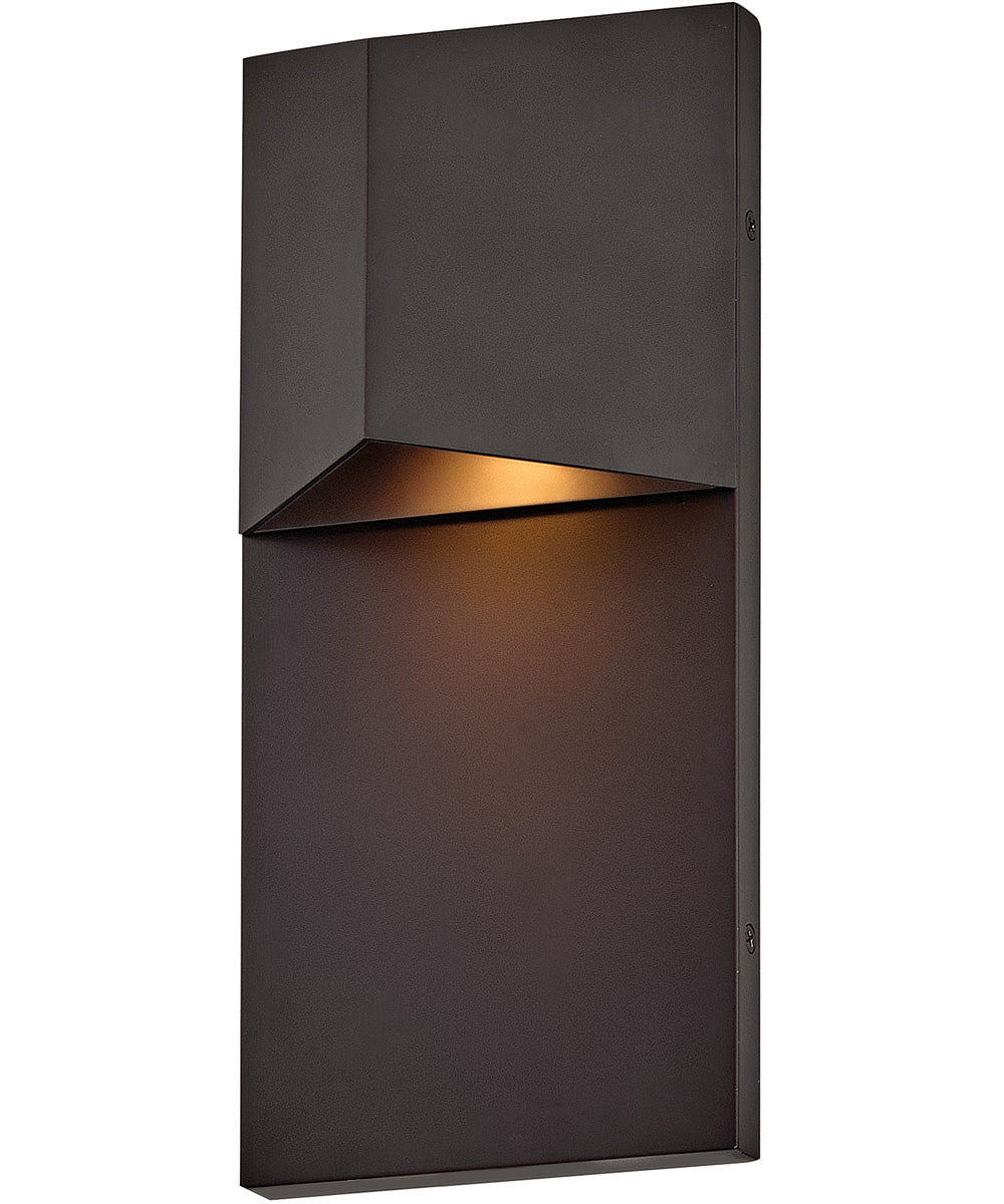 Treva 1-Light Small Wall Mount Lantern in Dark Oxidized Brass - Image 3