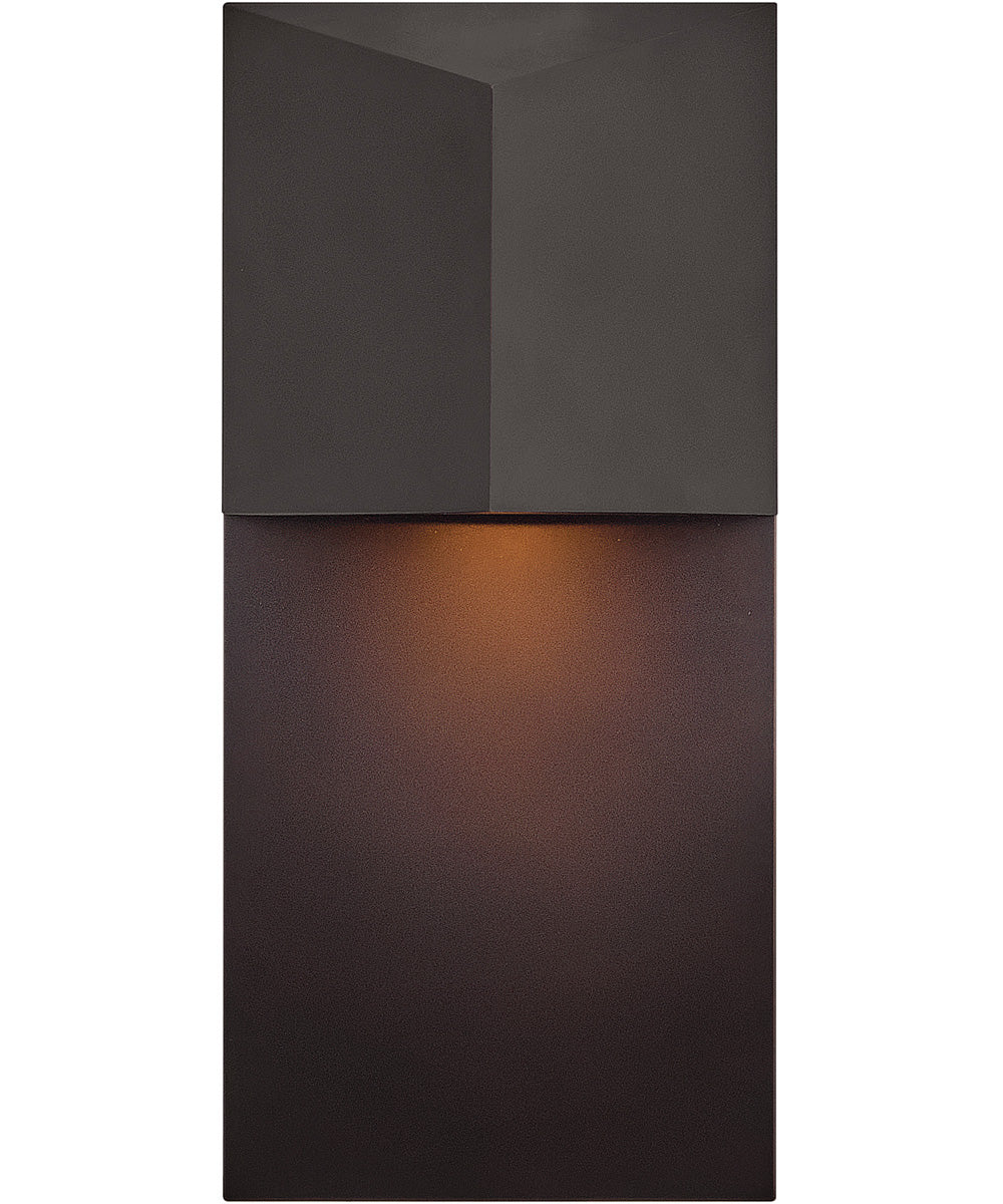 Treva 1-Light Small Wall Mount Lantern in Dark Oxidized Brass - Image 4