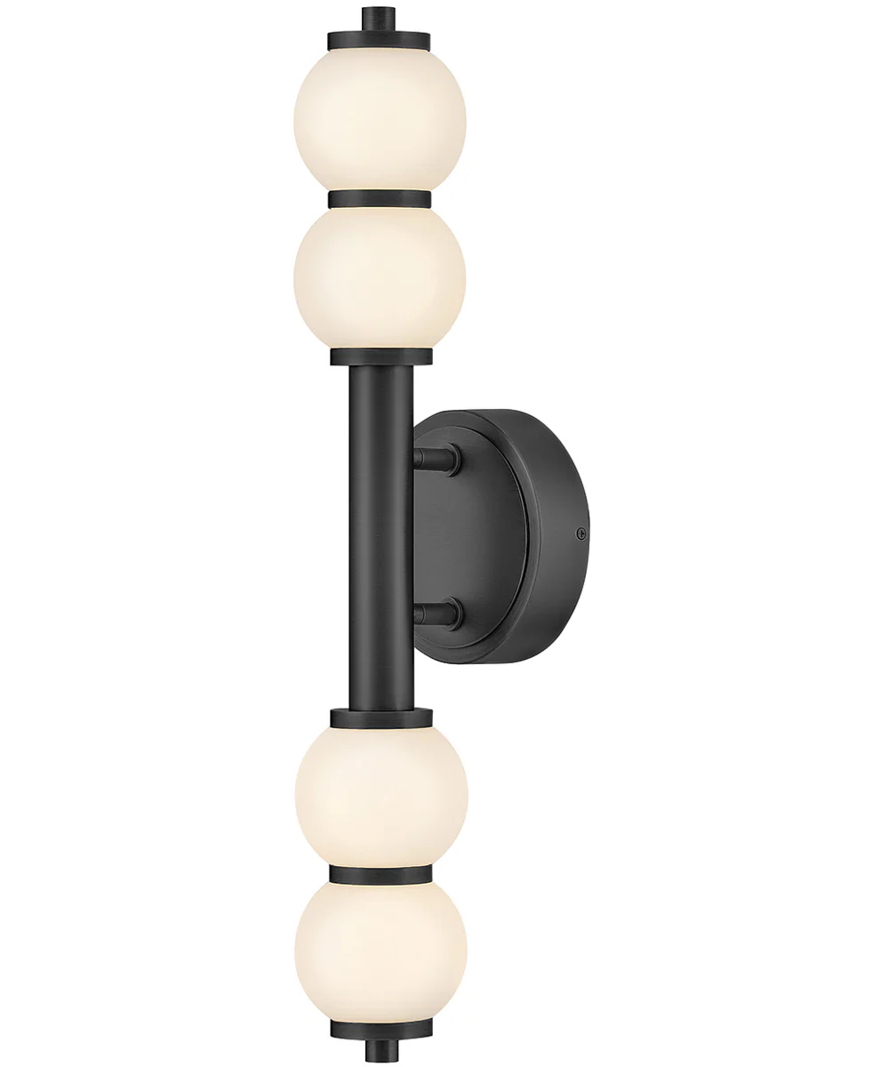 Trigo LED-Light Large LED Sconce in Black - Image 4