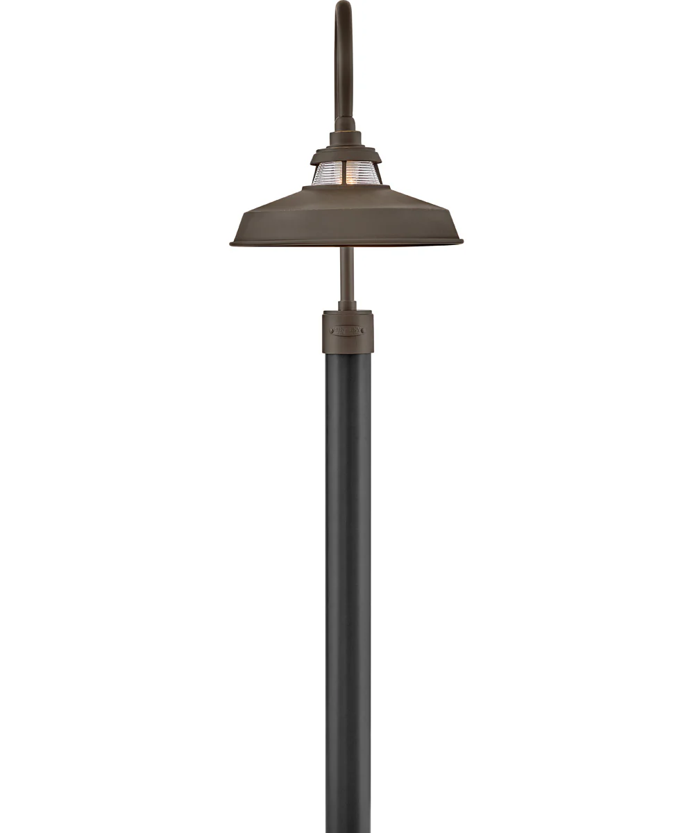 Troyer 1-Light Medium Post Mount Lantern in Oil Rubbed Bronze - Image 5