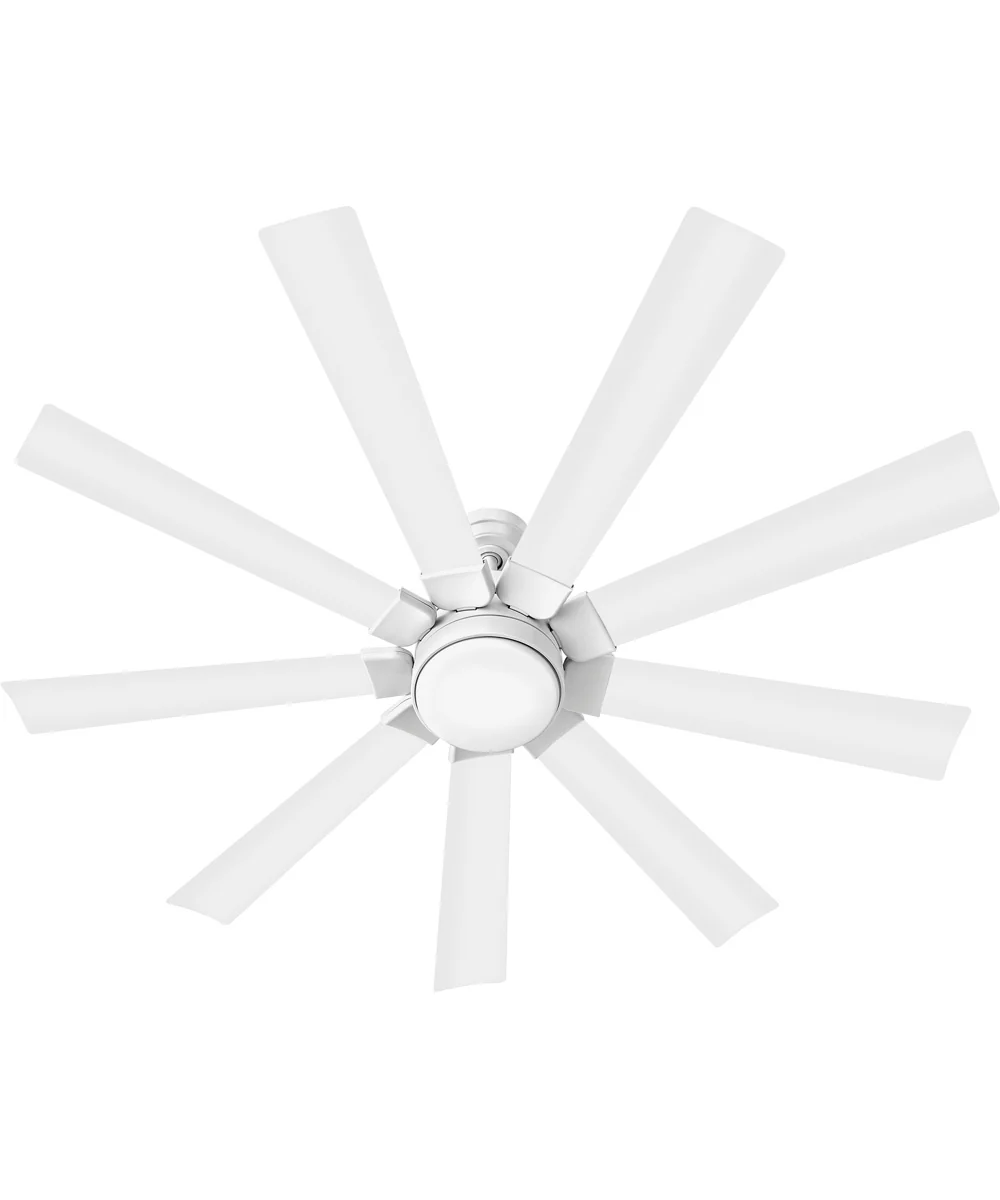 Turbine 60" LED Smart Fan Chalk White - Image 2