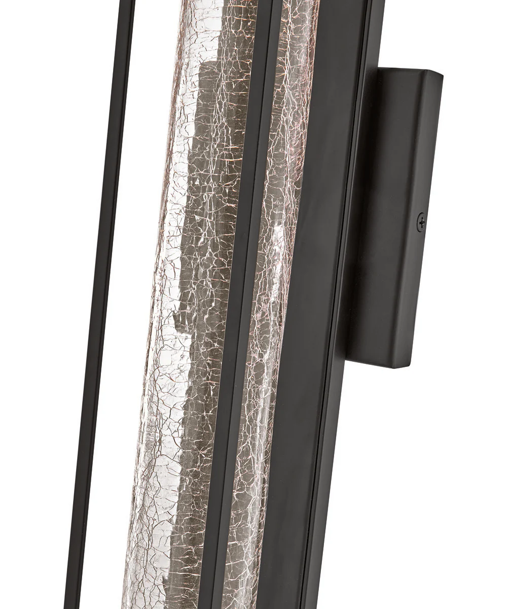 Vapor 1-Light Large Wall Mount Lantern in Black - Image 6
