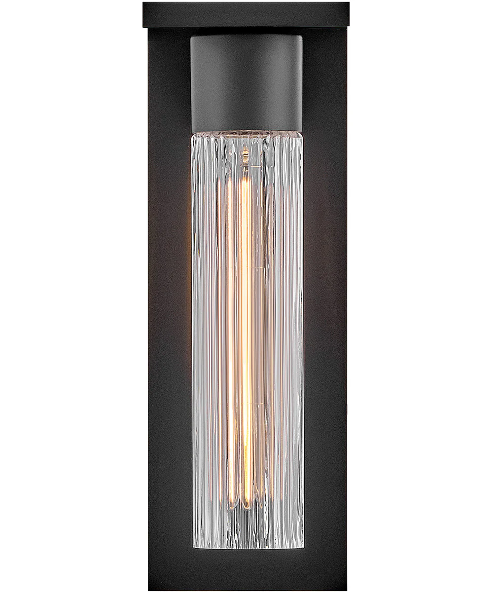 Voight 1-Light Medium Wall Mount Lantern in Black - Image 4