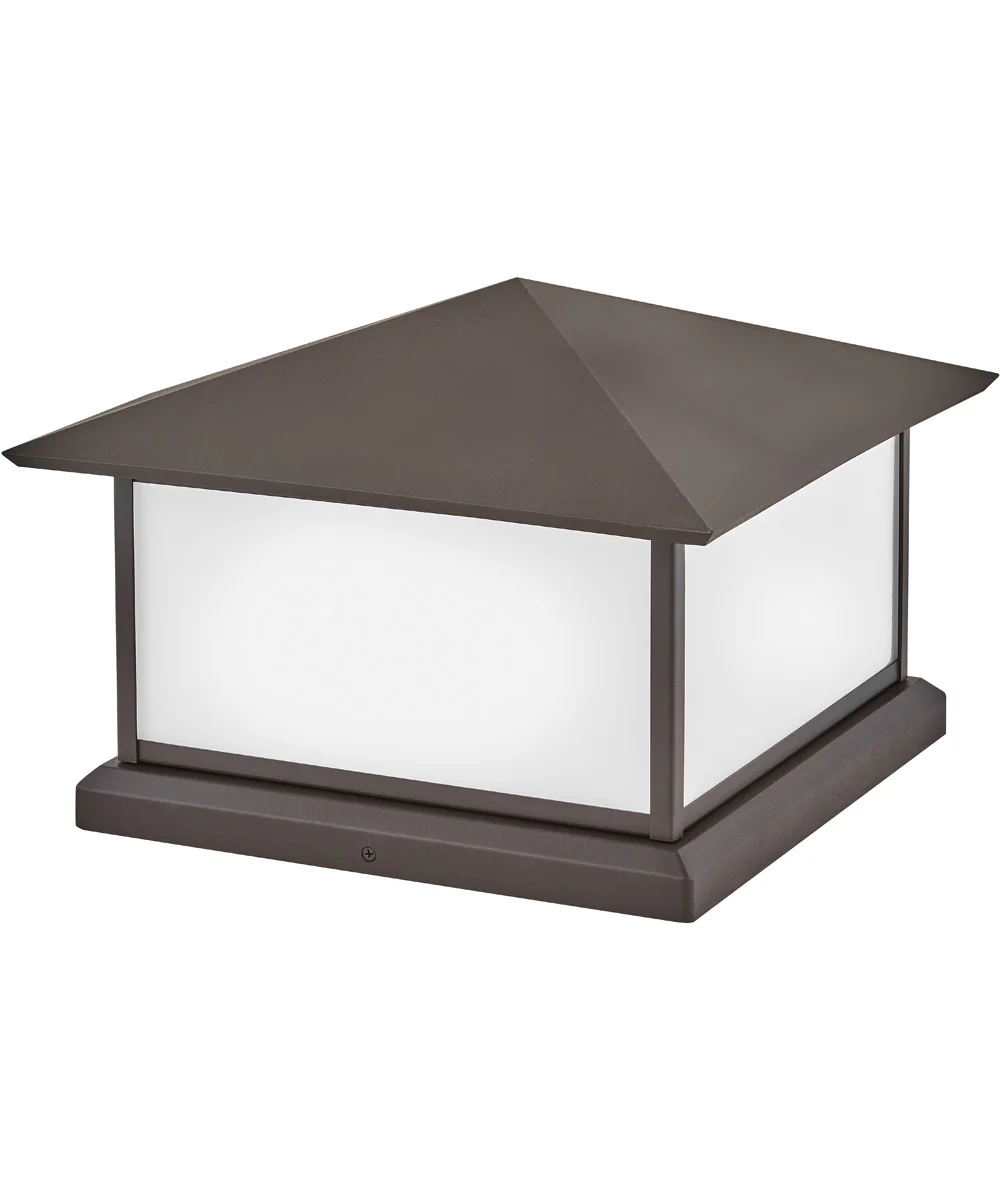 Walter 2-Light Large Pier Mount Lantern in Textured Oil Rubbed Bronze - Image 2