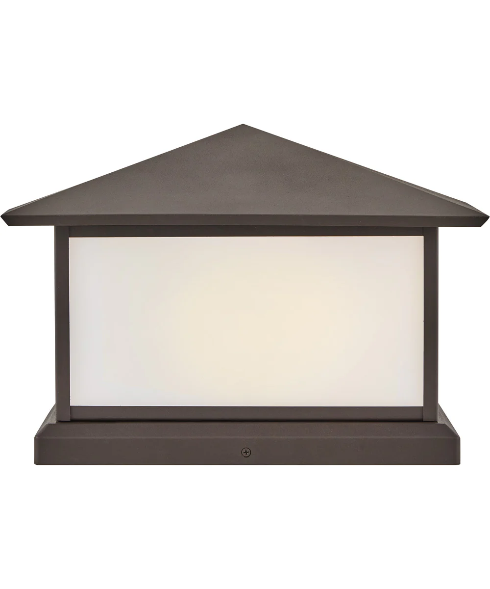 Walter 2-Light Large Pier Mount Lantern in Textured Oil Rubbed Bronze - Image 4