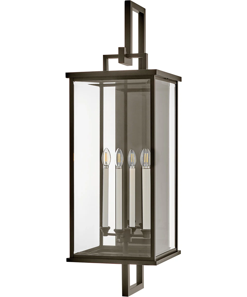 Weymouth 4-Light Extra Large Wall Mount Lantern in Oil Rubbed Bronze - Image 2