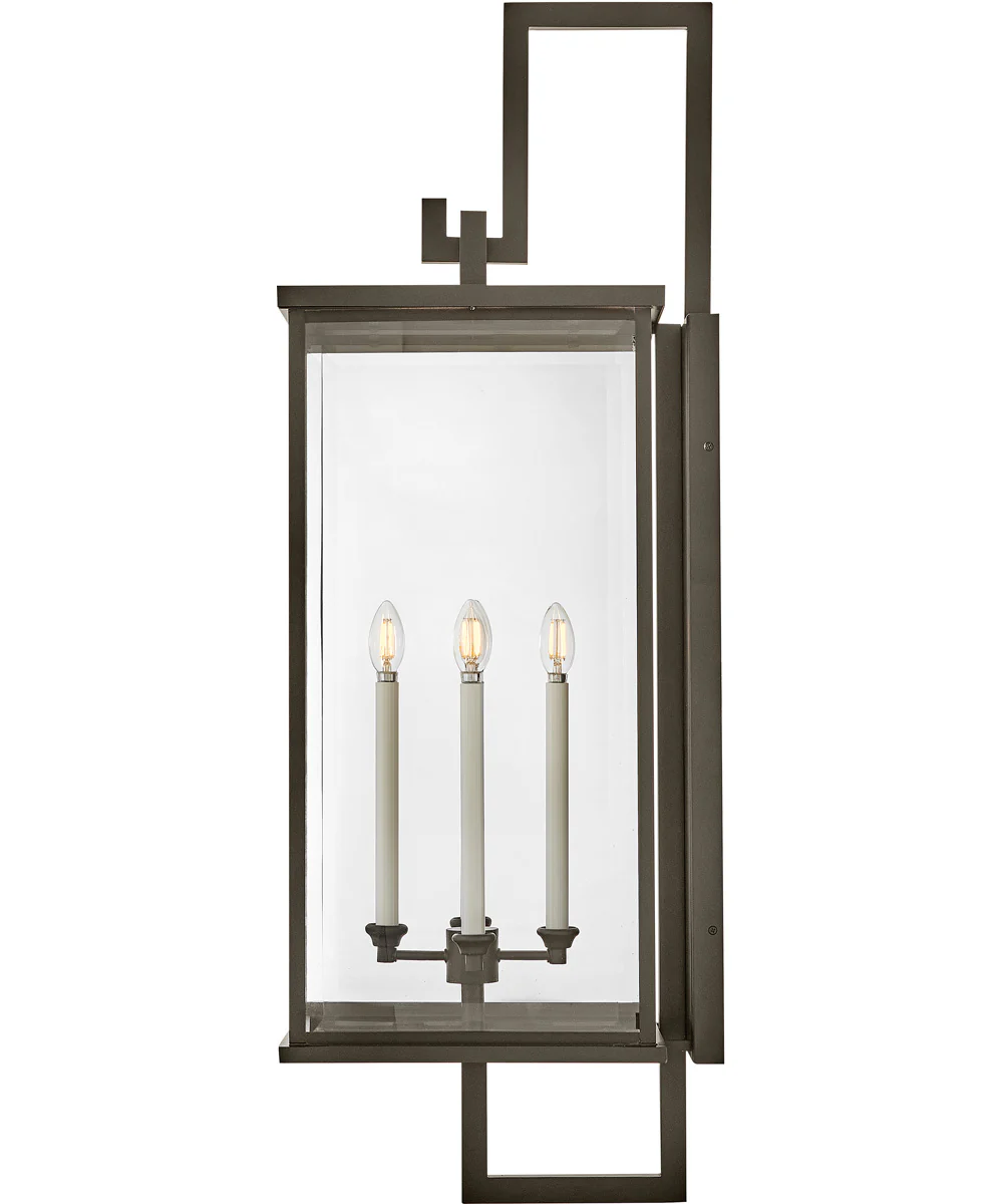 Weymouth 4-Light Extra Large Wall Mount Lantern in Oil Rubbed Bronze - Image 4