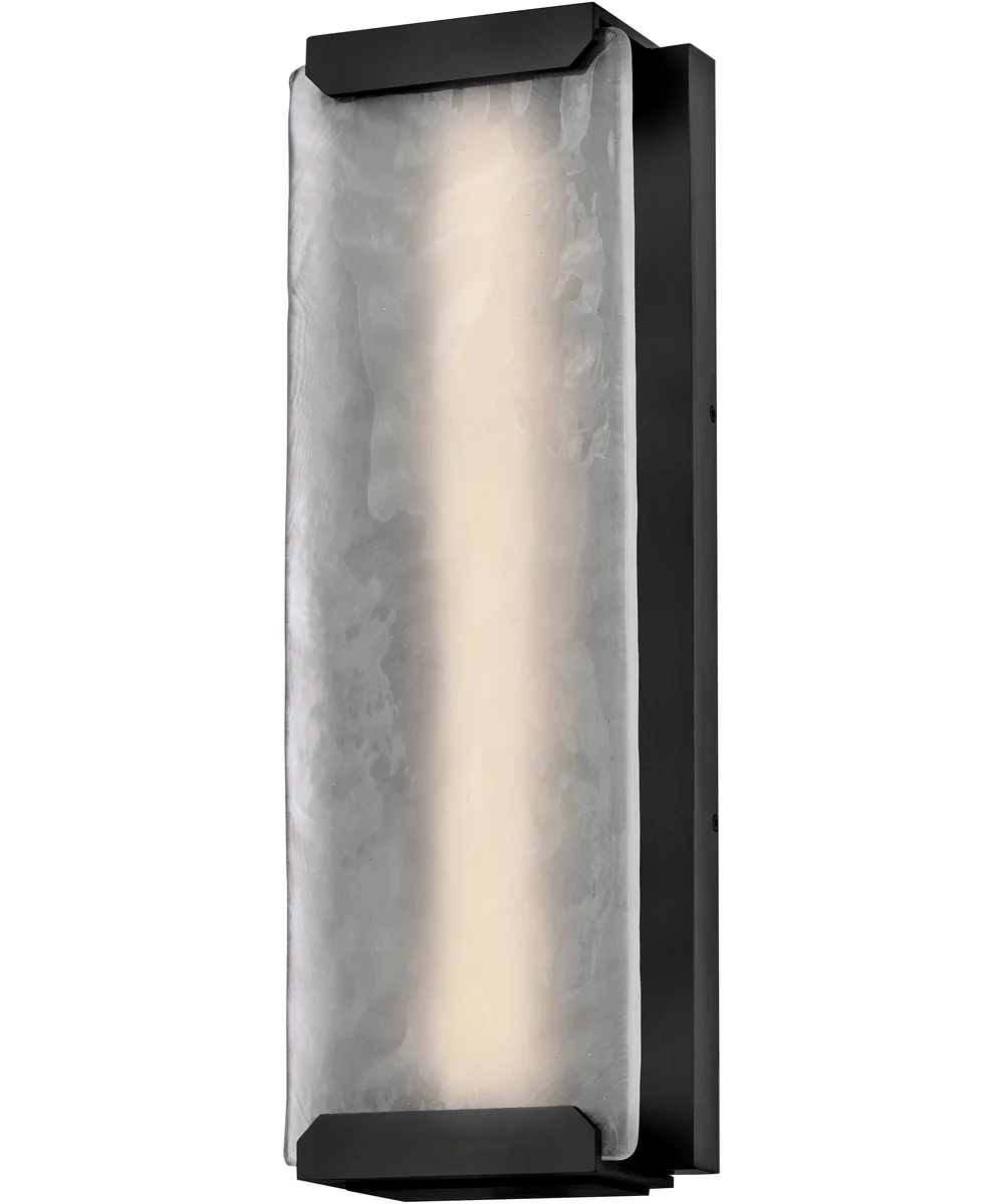 Zayde LED-Light Large Wall Mount Lantern in Black - Image 5