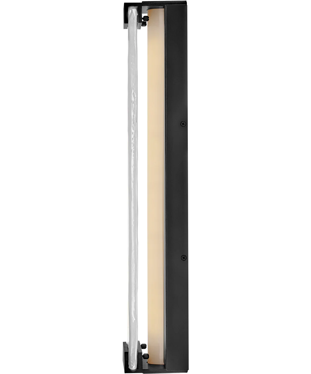 Zayde LED-Light Large Wall Mount Lantern in Black - Image 6