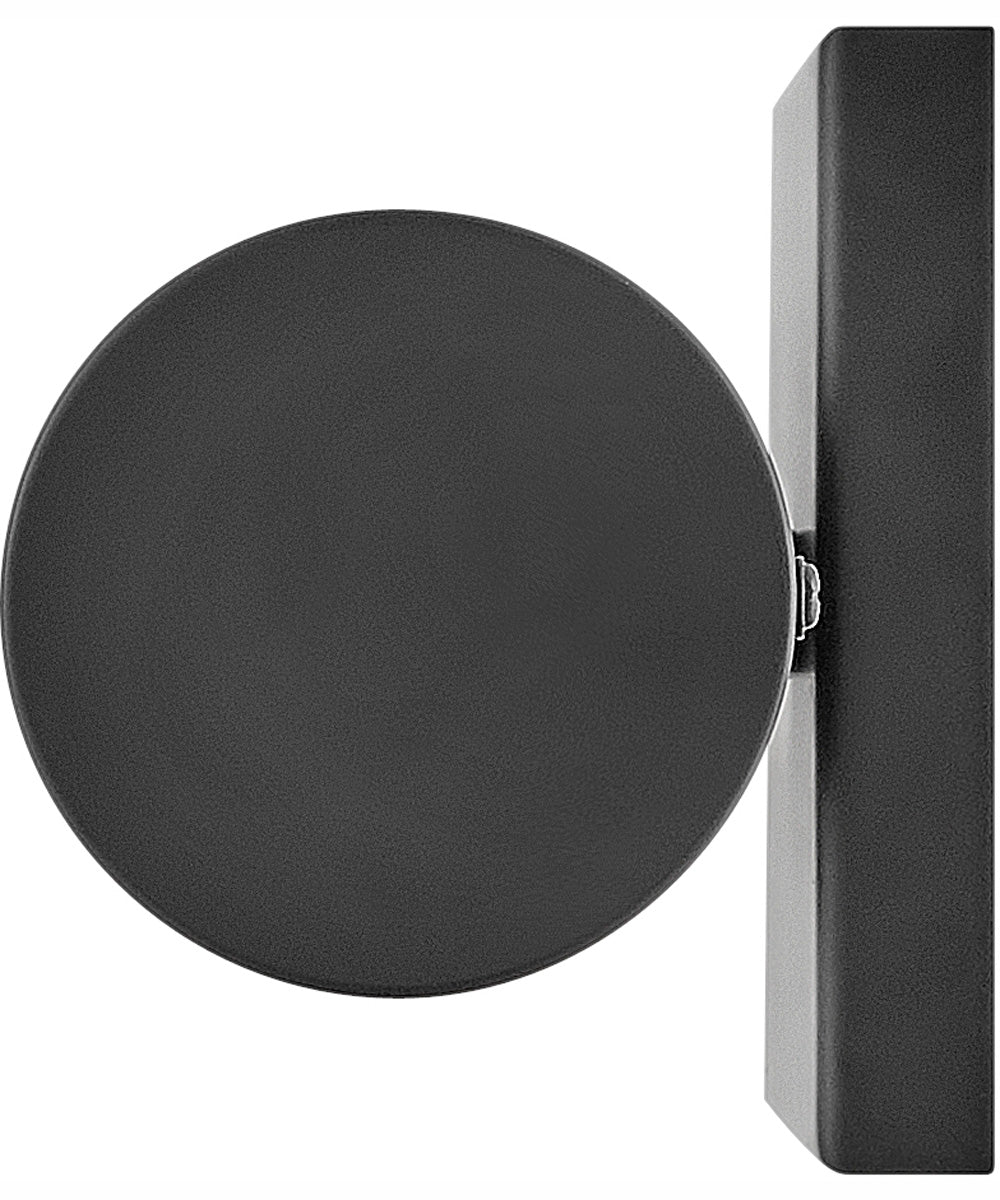 Zevi LED-Light Medium LED Vanity in Black with Chrome accents - Image 6