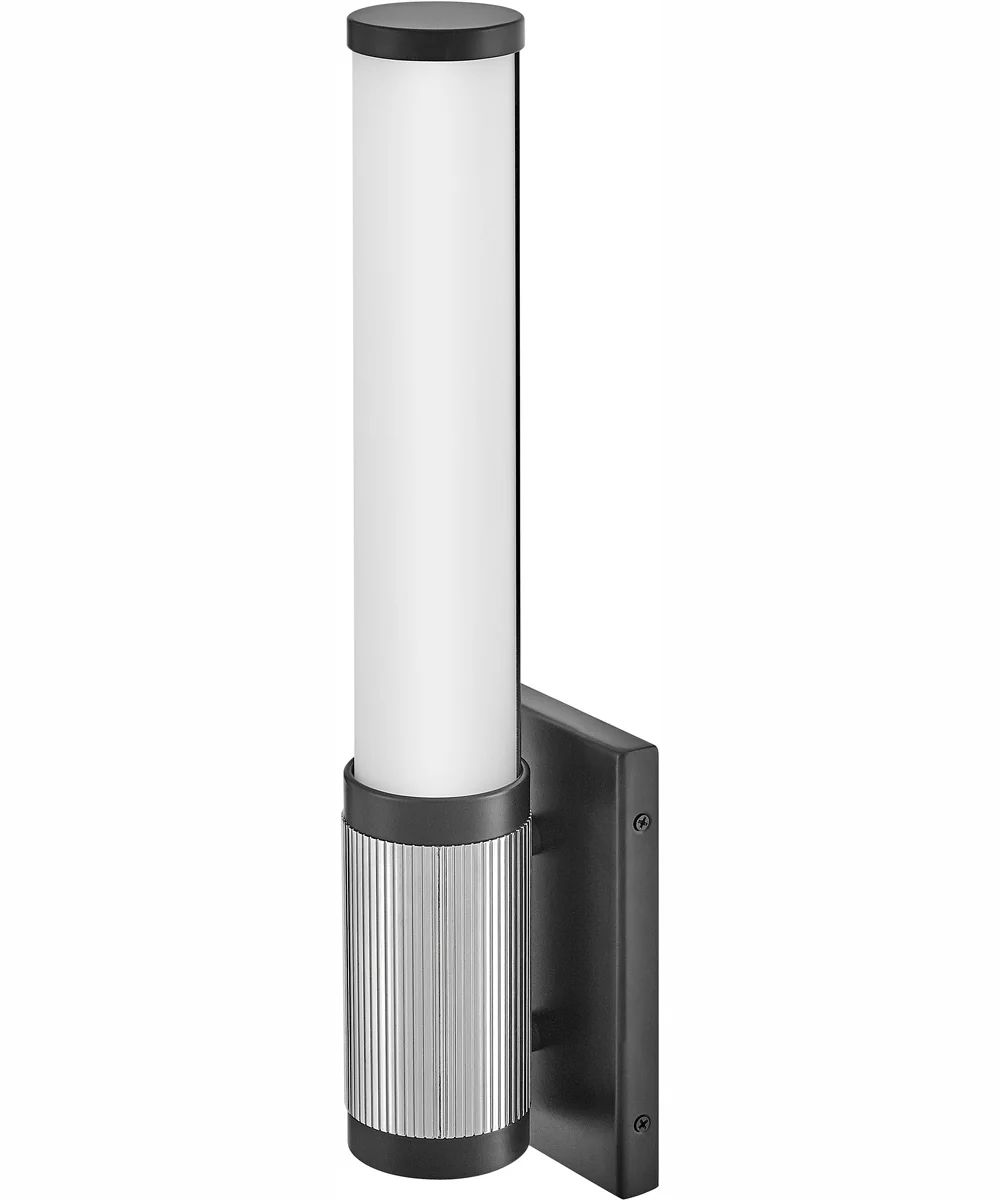 Zevi LED-Light Small LED Vanity in Black with Chrome accents - Image 4
