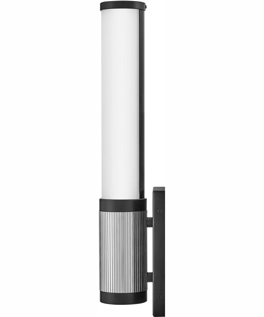 Zevi LED-Light Small LED Vanity in Black with Chrome accents - Image 6