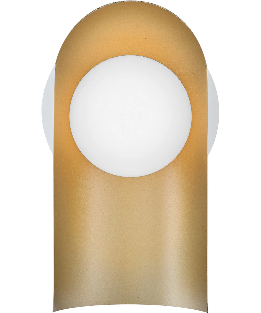 Zuri 1-Light Medium Single Light Sconce in Satin Off-White - Image 3