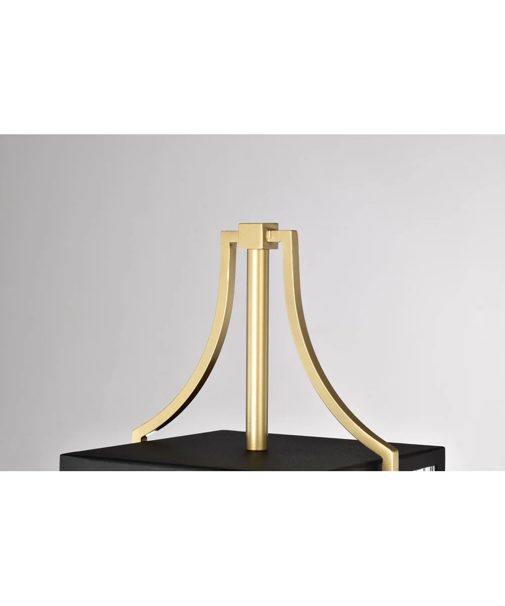 Holden 1-Light Outdoor Black / Gold - Image 8
