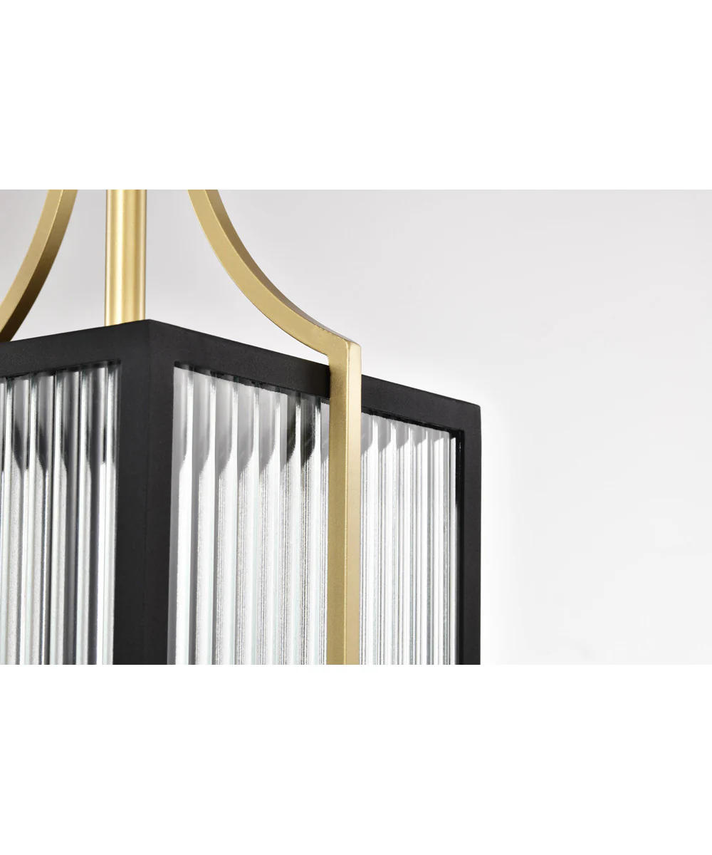 Holden 1-Light Outdoor Black / Gold - Image 10