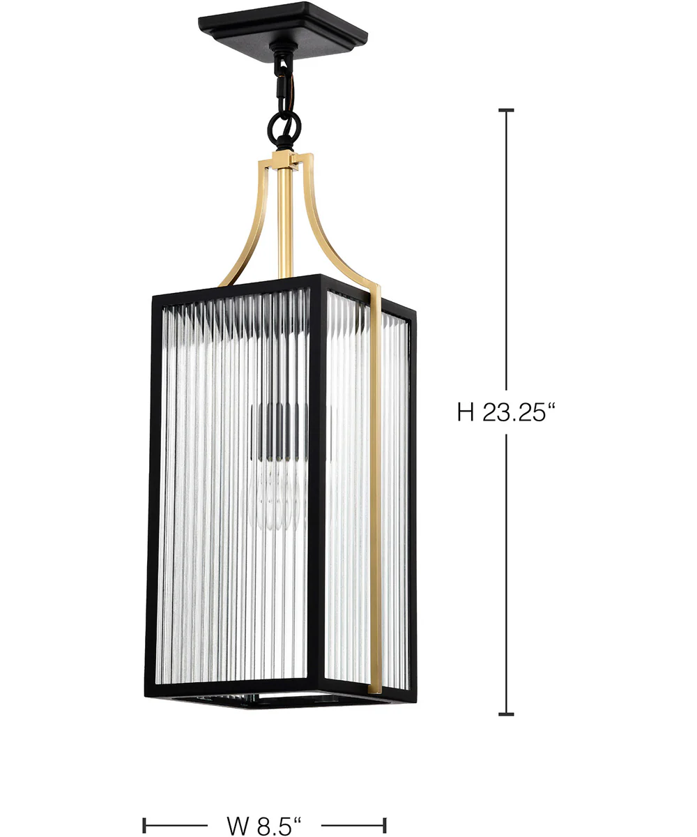 Holden 1-Light Outdoor Black / Gold - Image 11