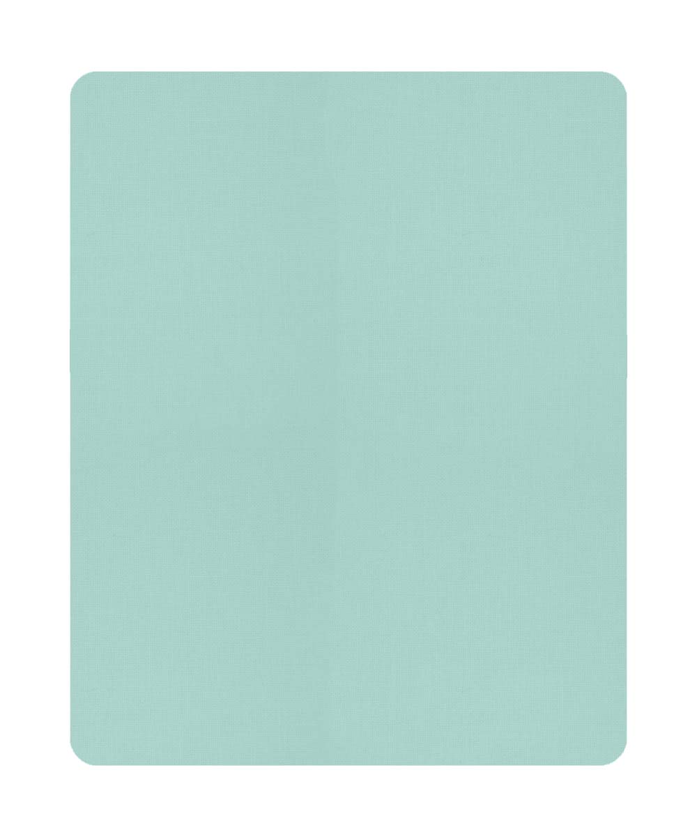 14x14x7 Drum Lamp Shade - Island Paradise Blue - Image 4