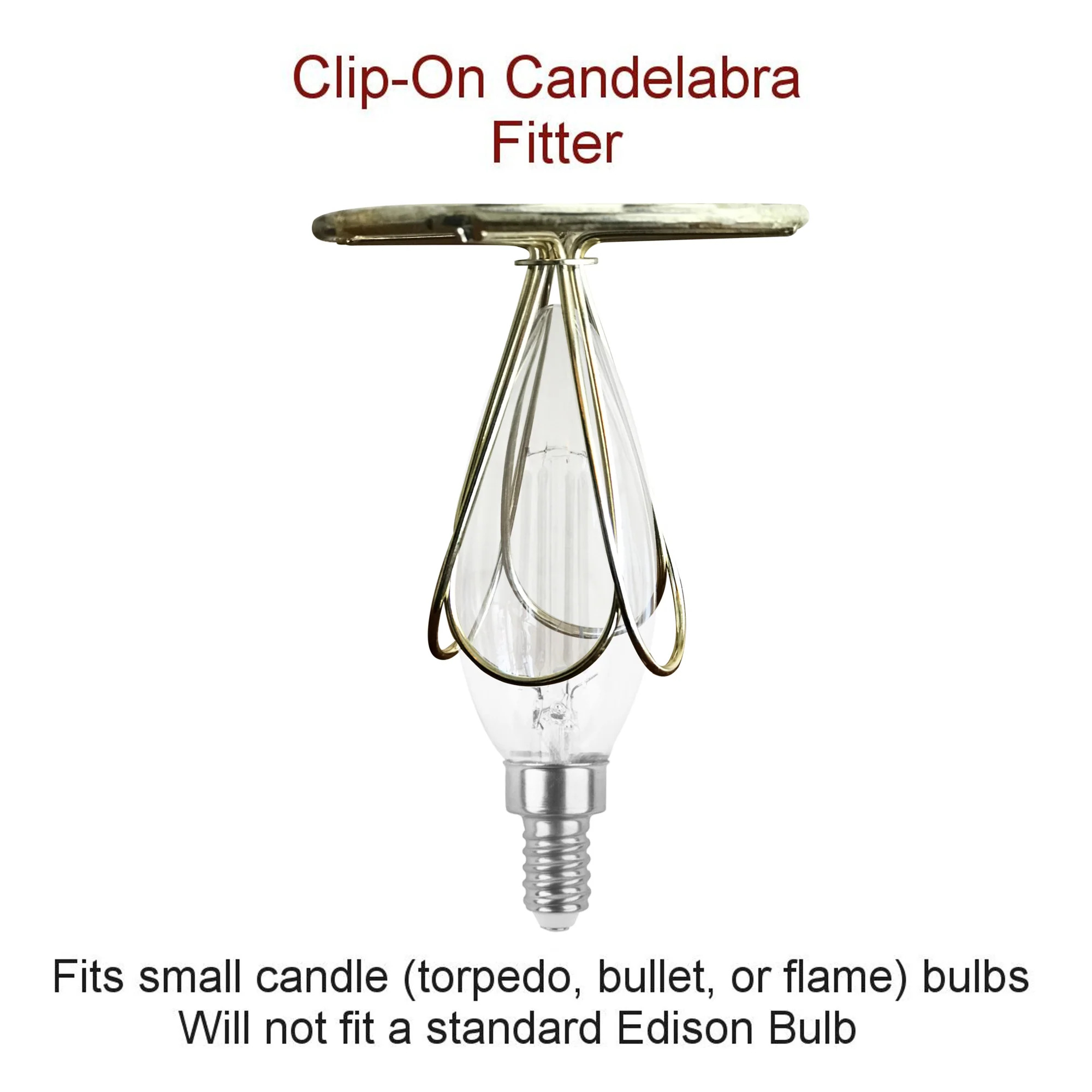 6"W x 5"H Black Parchment Silver-Lined Chandelier Lampshade - Image 5