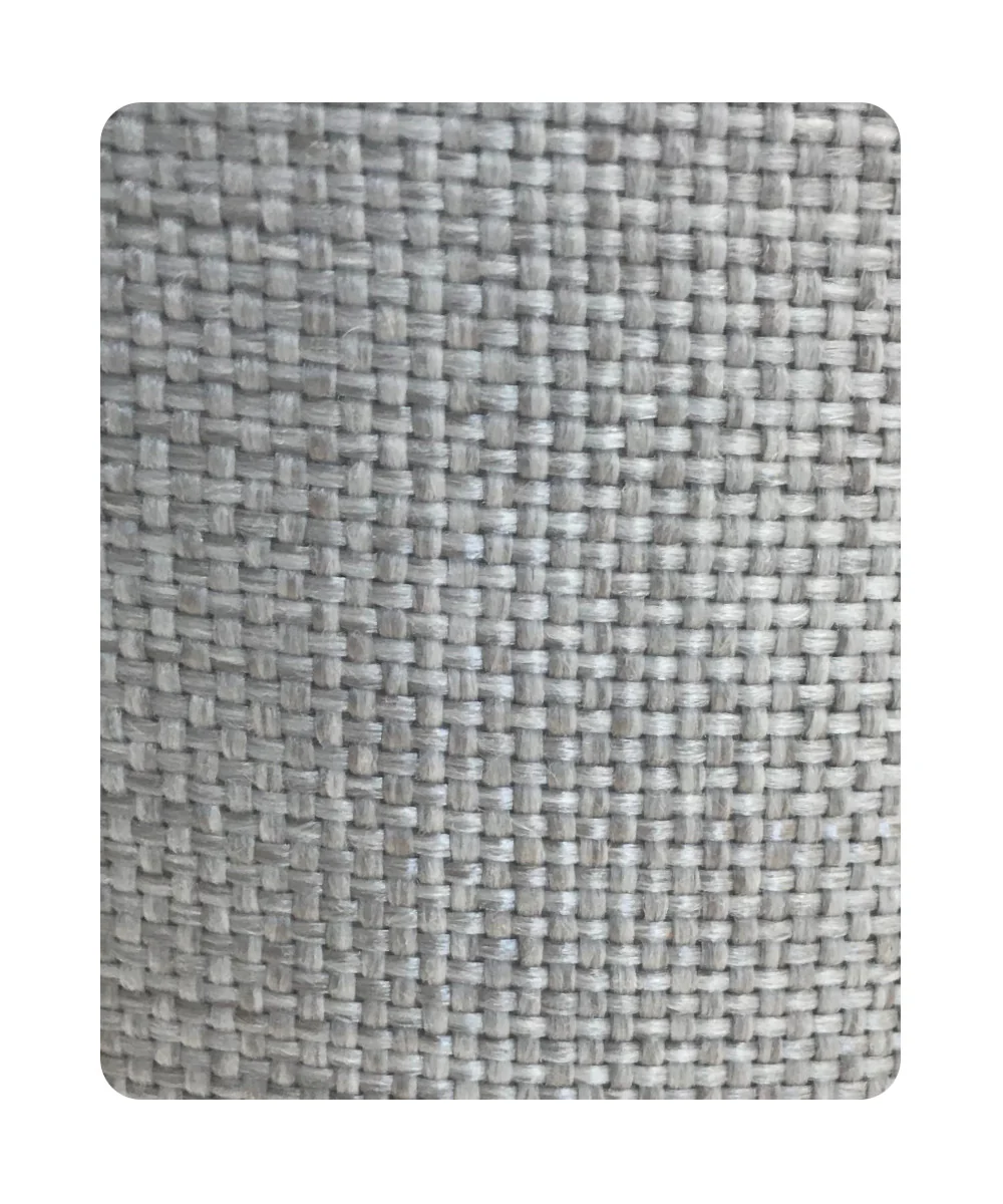 6x12x9 Hard Back Empire Lamp Shade - Khaki Burlap - Image 5