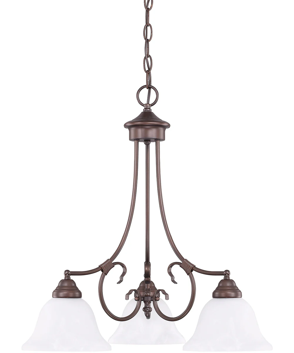 Hometown 3-Light Chandelier In Bronze